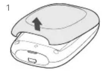 TP-LINK M7650 - Instalar la Tarjeta SIM y la Batería - 1