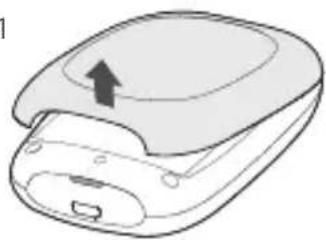 TP-LINK M7650 - Sett inn SIM-kortet og batteriet - 1