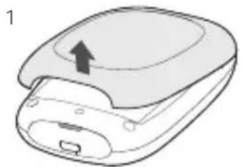TP-LINK M7650 - Installer la carte SIM et la batterie - 1