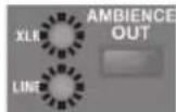 BOSS AD10 - 按下 [AMBIENCE OUT] 按键指定输出方式。 - 2