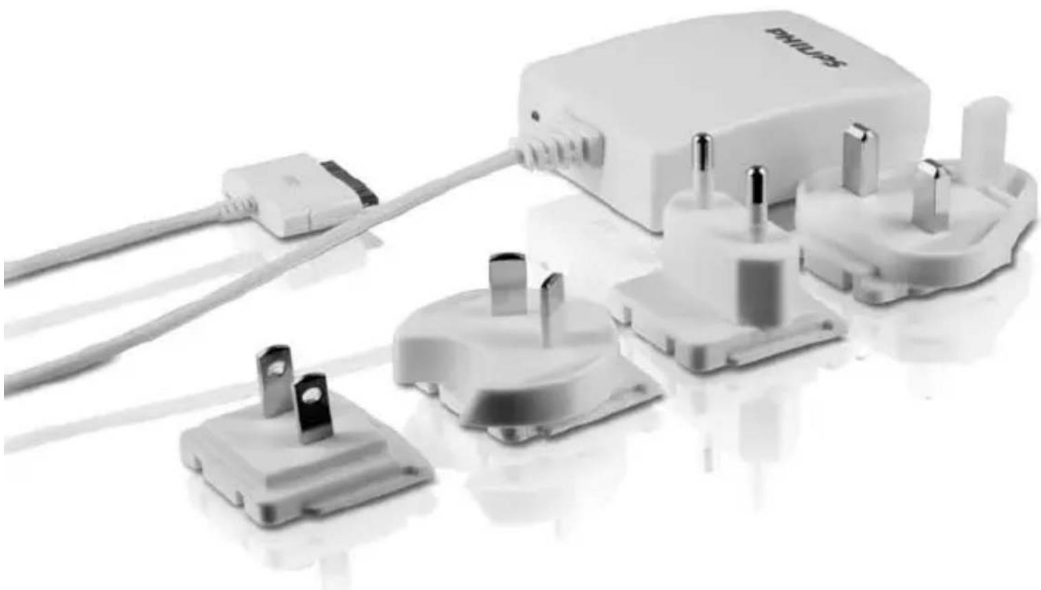 PHILIPS DM4S6A00F - Travel charger for iPod - 1