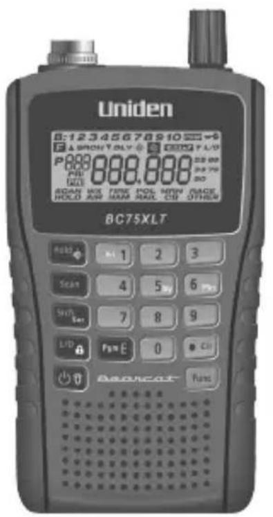UNIDEN BC75XLT - CE qUI SE TROUVE dANS LA BOITE - 1