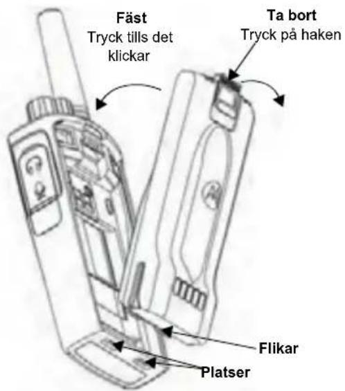 ZEBRA XT460 - Installera litiumjonbatteriet - 1