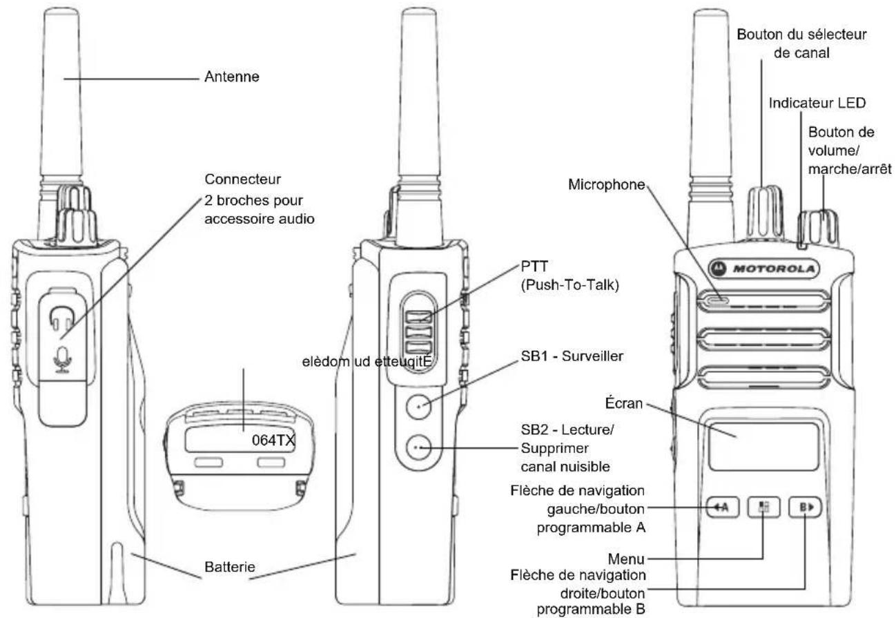 ZEBRA XT460 - PRÉSENTATION DE LA RADIO - 1