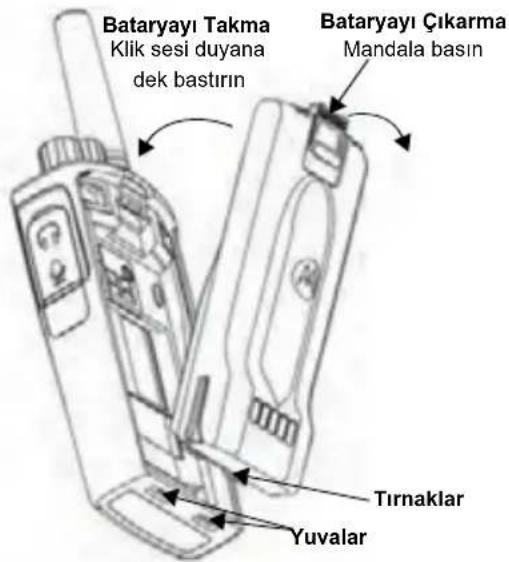 ZEBRA XT460 - Lityum-iyon (Li-Ion) Bataryayi Takma - 1