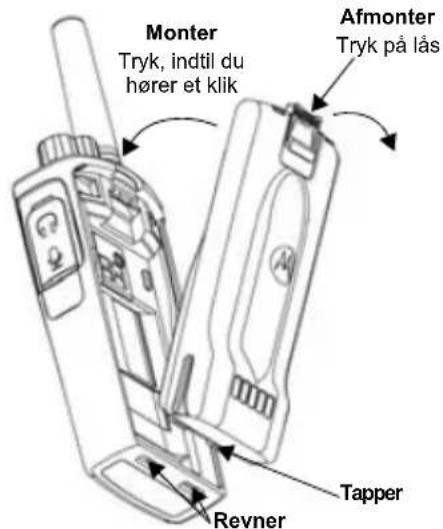 ZEBRA XT420 - Sādan installeres litium-ion-batteriet (Li-olon) - 1