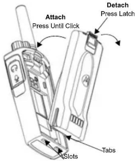 ZEBRA XT420 - Installing the Lithium-Ion (Li-Ion) Battery - 1