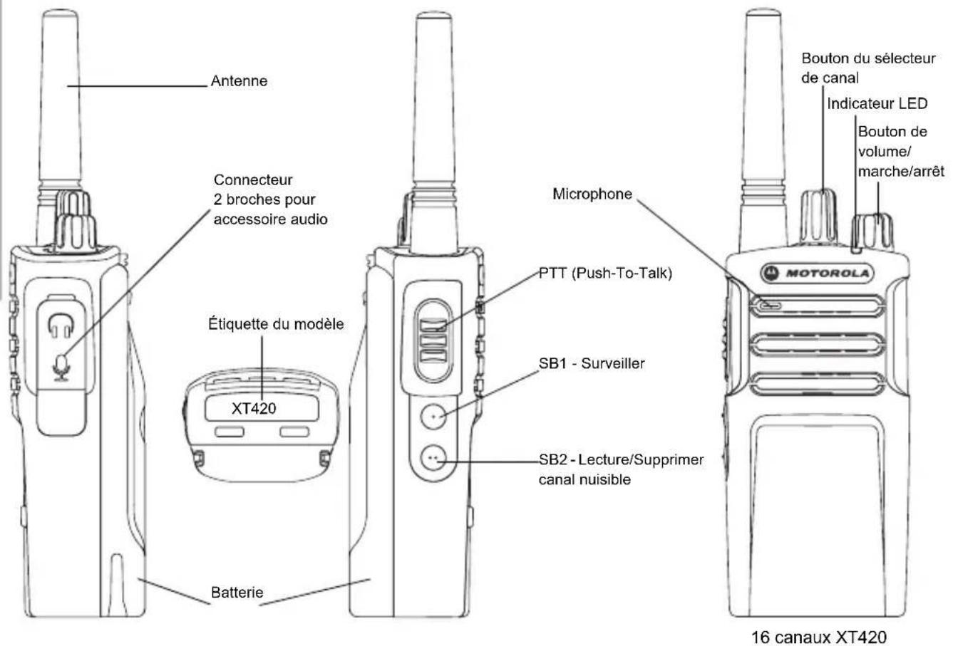 ZEBRA XT420 - PRÉSENTATION DE LA RADIO - 1