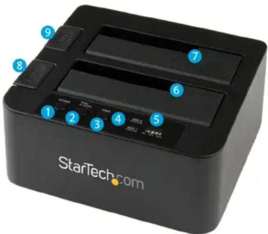 StarTech.com SDOCK2U33RE - Vue avant - 1