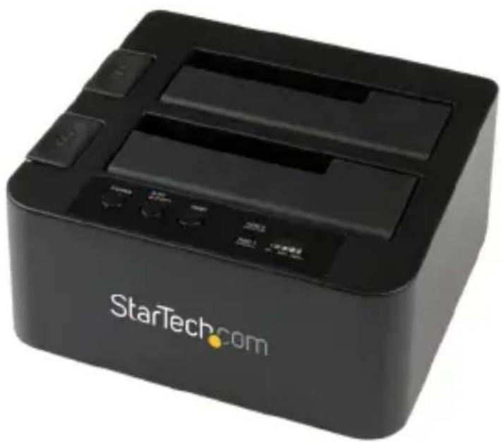 StarTech.com SDOCK2U33RE - Station d'accueil duplicateur USB 3.0/eSATA 1:1 SATA avec UASP - 1