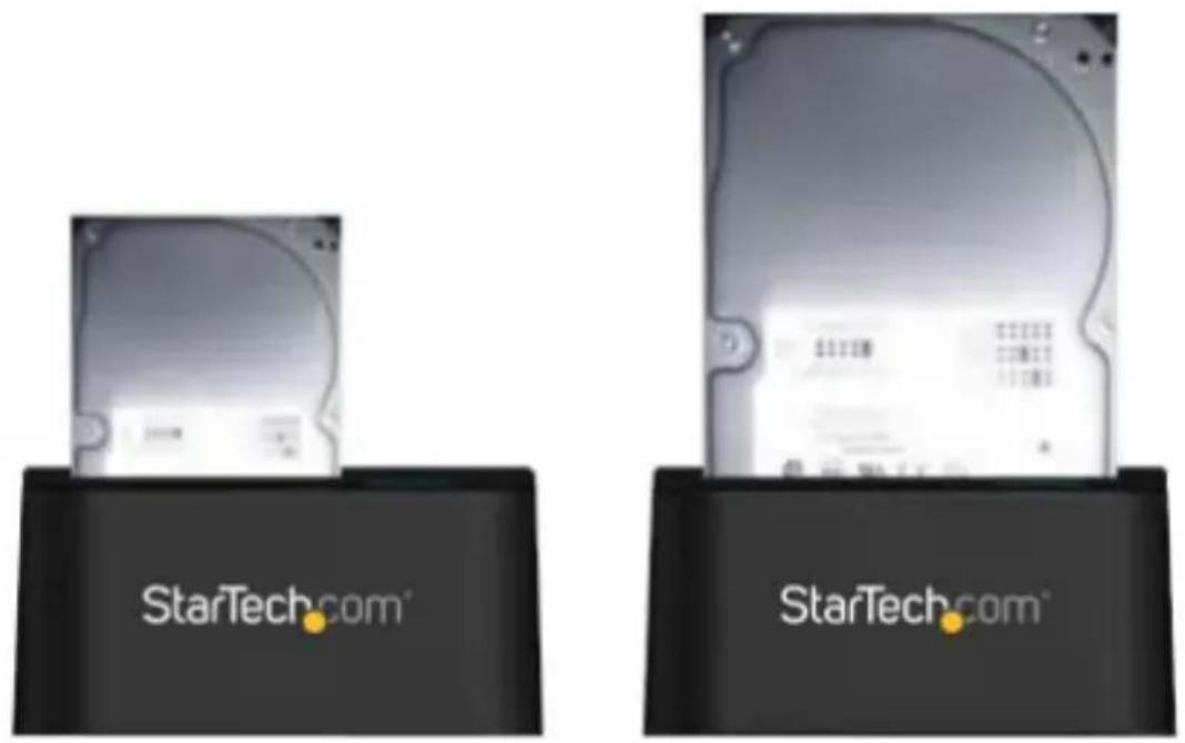 StarTech.com SDOCK2U33RE - Installation du disque - 1