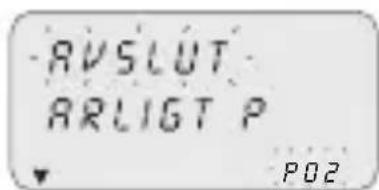 ABB D2 - Ställ in TID/OFF - 2