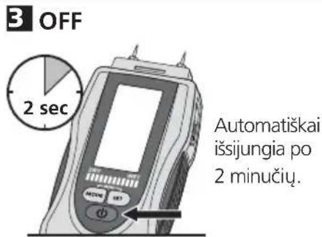 Laserliner MultiWetMaster - Smailto elementu nomaiòa - 2