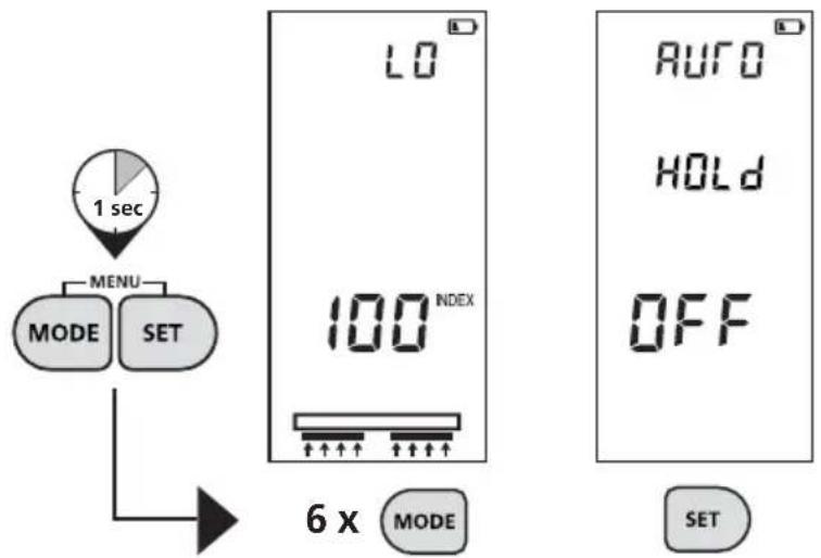 Laserliner MultiWetMaster - Auto-Hold-Fonksiyonu - 1