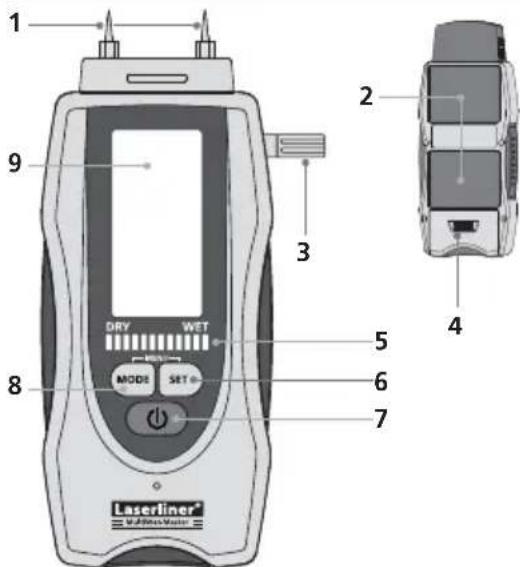 Laserliner MultiWetMaster - Λειτουργία / Τρόπος χρήσης - 3