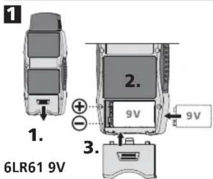 Laserliner MultiWetMaster - Λειτουργία / Τρόπος χρήσης - 1
