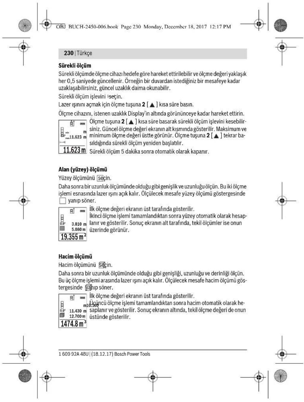 BOSCH GLM 100 C Professional - Uzunluk olcumü - 3
