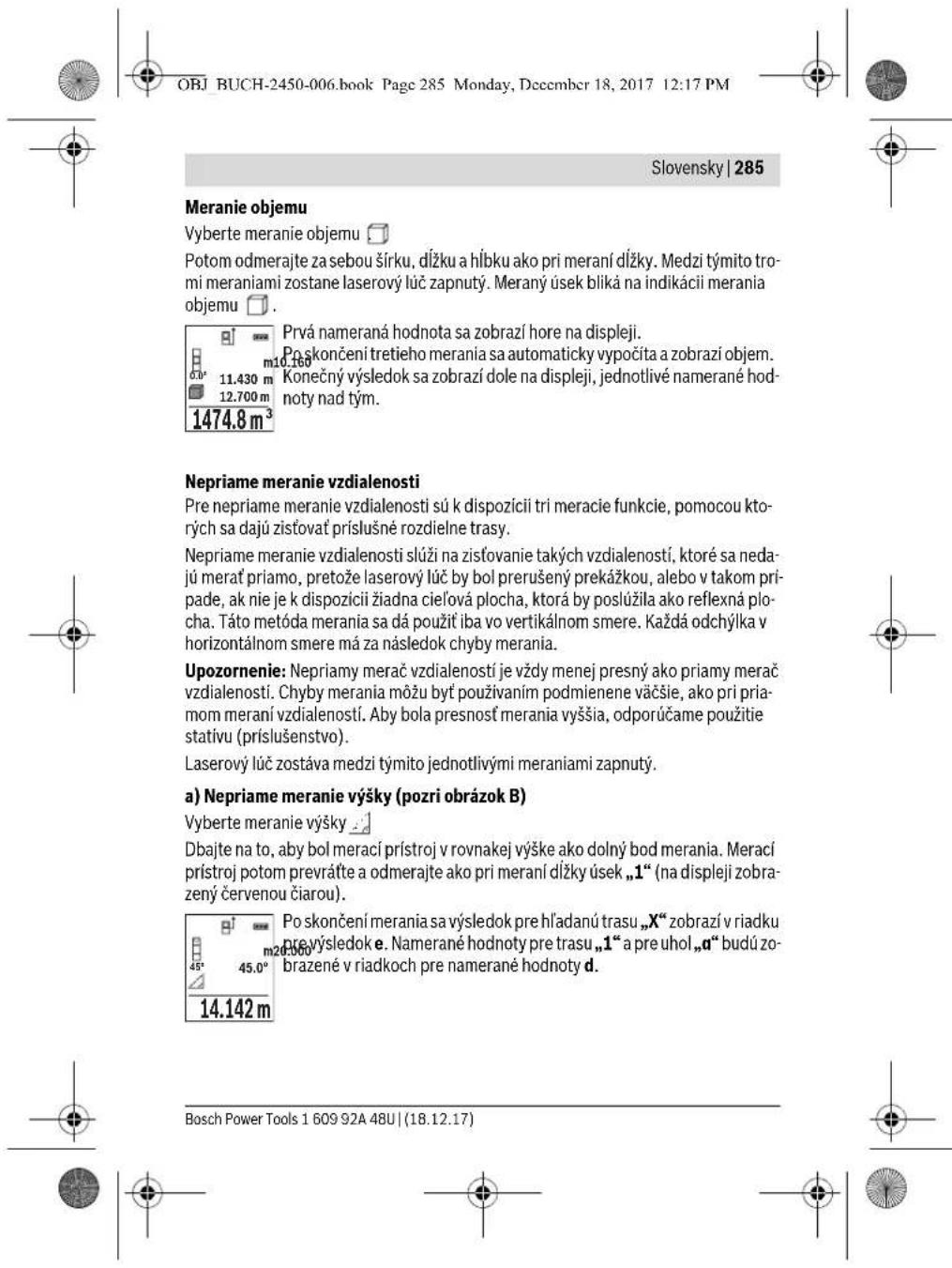BOSCH GLM 100 C Professional - Meracie funkcie - 8