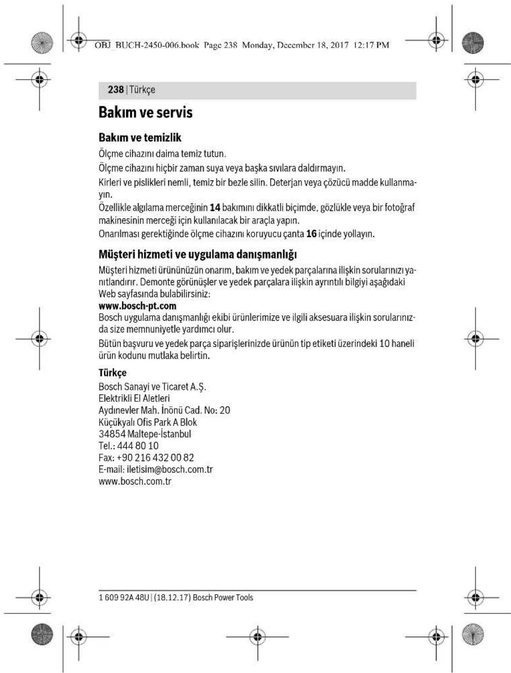 BOSCH GLM 100 C Professional - Hata uyarisi - 3