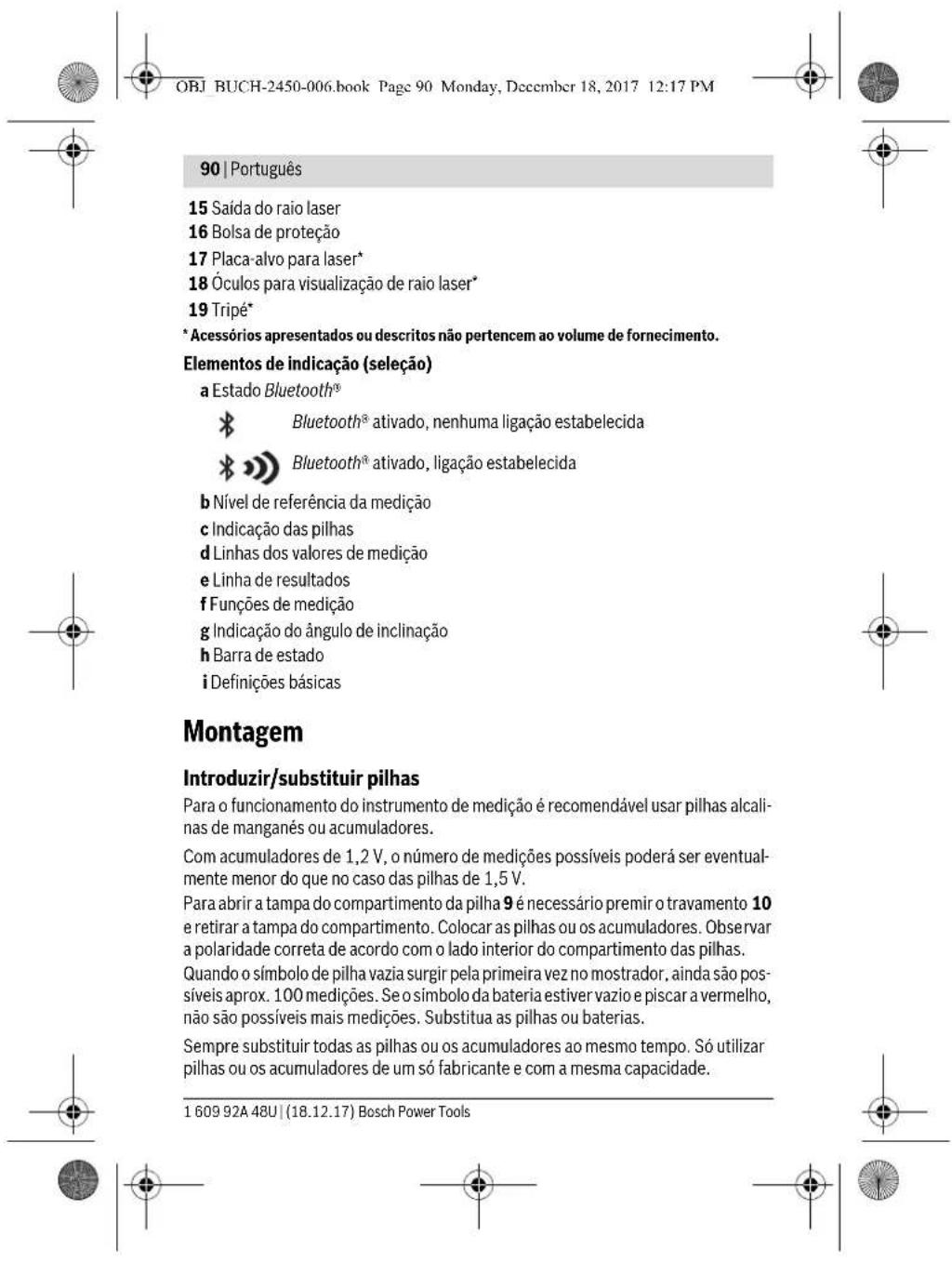 BOSCH GLM 100 C Professional - Componentes ilustrados - 9