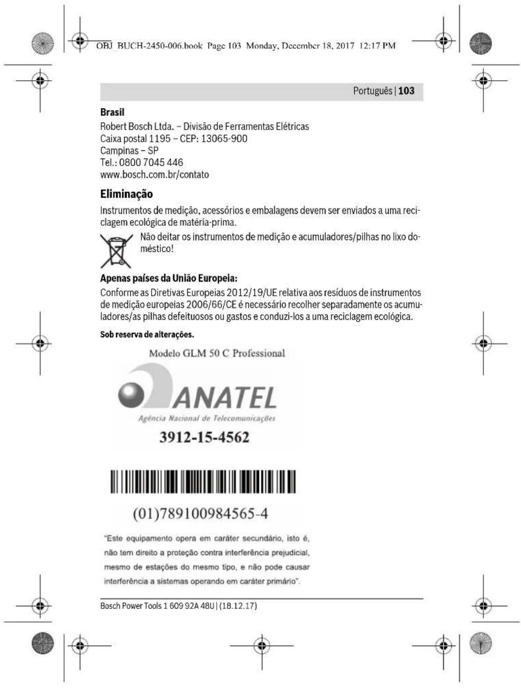 BOSCH GLM 100 C Professional - Portugal - 7