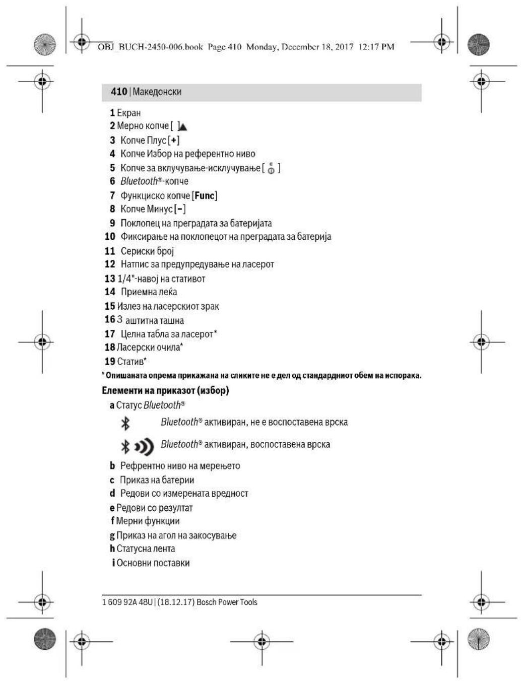 BOSCH GLM 100 C Professional - Nlyctpaunja Ha KOMNOHEHTN - 6