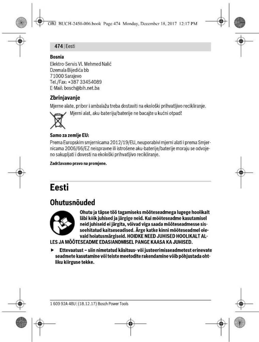 BOSCH GLM 100 C Professional - Функшин Ha Меропида - 8
