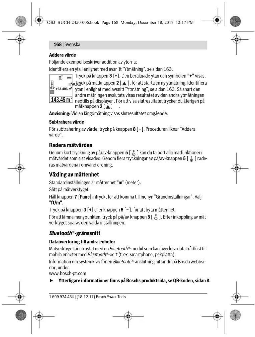 BOSCH GLM 100 C Professional - Addera/subtrahera varde - 5