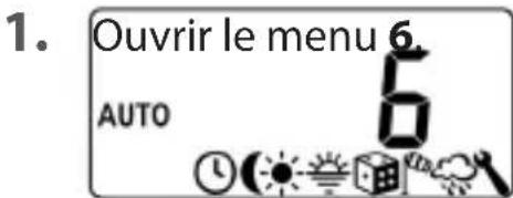 RADEMACHER Troll Basis DuoFern 5615 - Observe le symbole du dé sur l'écran standard - 2