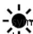 RADEMACHER Troll Basis DuoFern 5615 - Observe le symbole du pare-soleil sur l'écran standard - 1