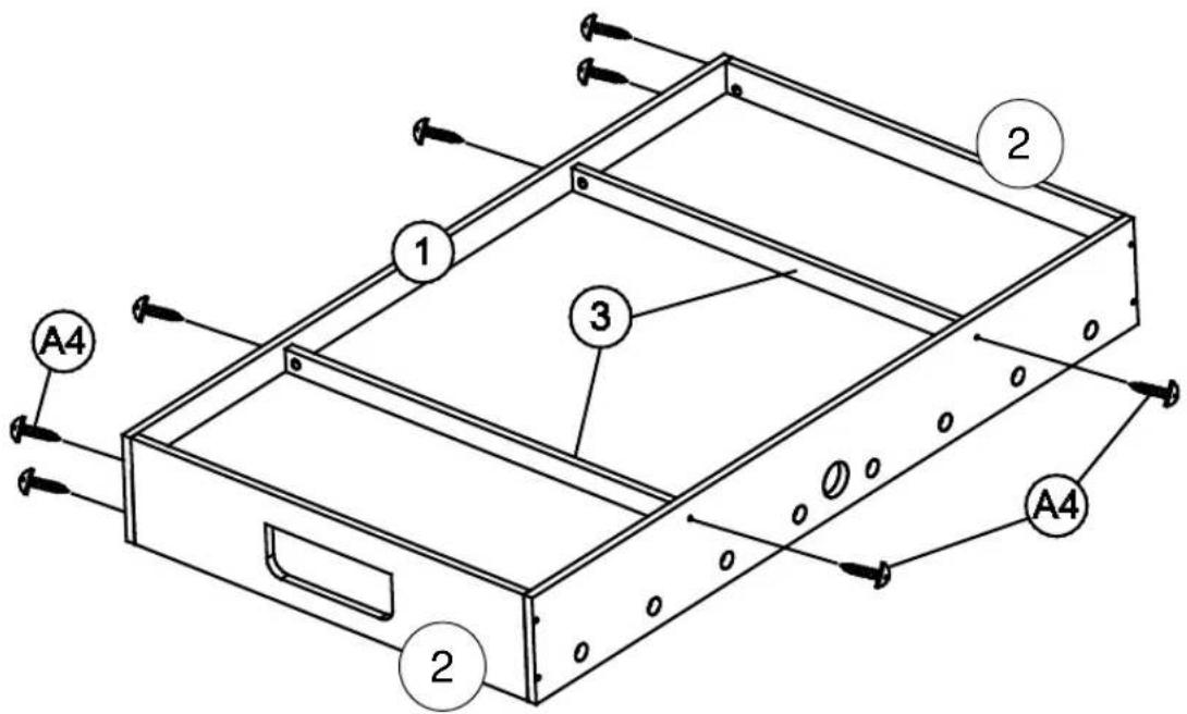 Triumph Sports 48″ MLS 3in1 Soccer Table - Step 5 - 1