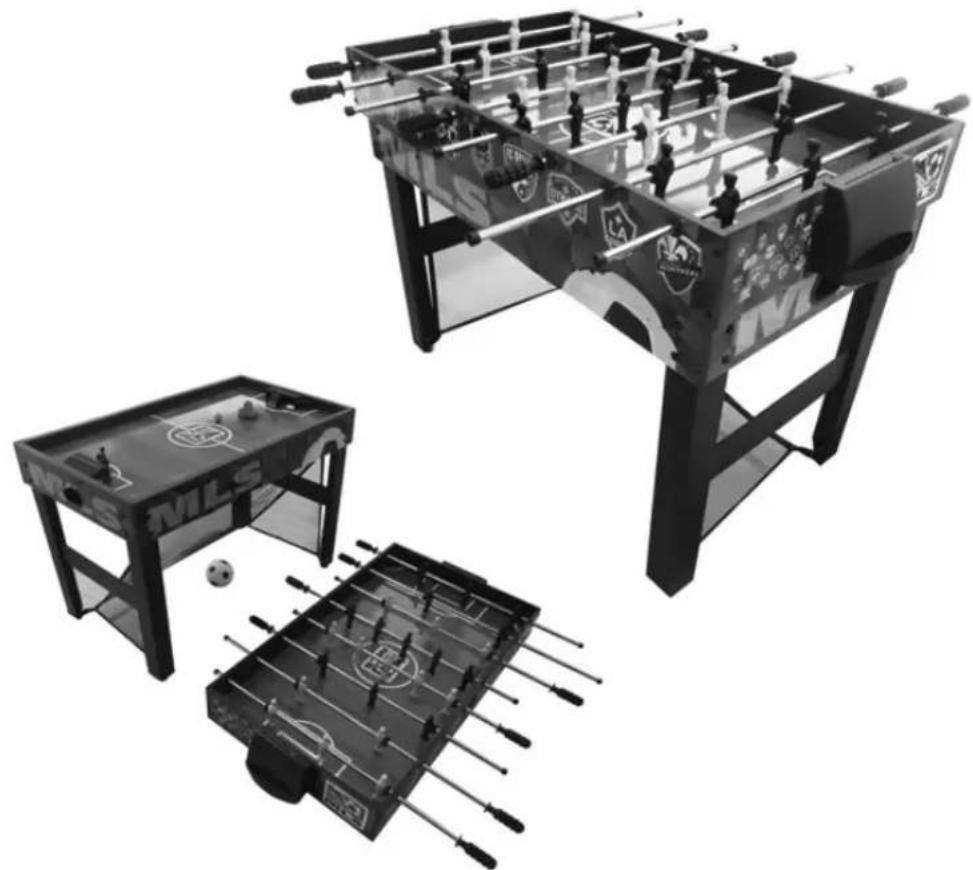 Triumph Sports 48″ MLS 3in1 Soccer Table - 1