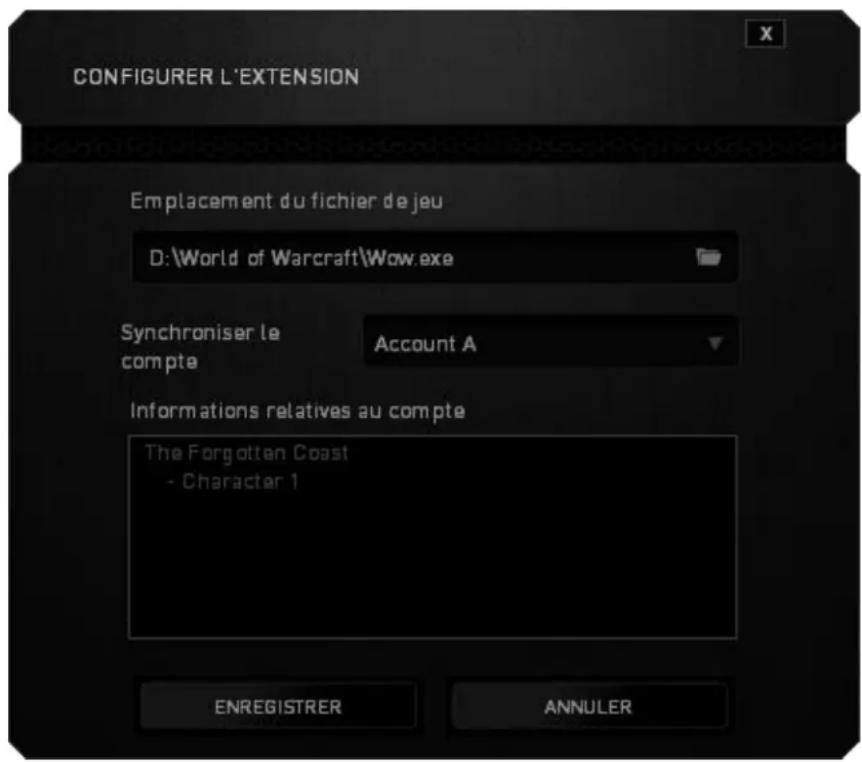 RAZER TARTARUS CHROMA - ONGLET EXTENSION - 2