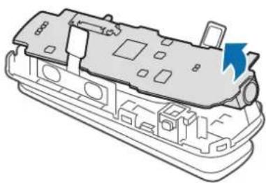SAMSUNG EORG920A - Irrota piirilevy irrottamalla se laitteen rungosta ja aseta se etupuoli ylöspäin tasaiselle alustalle. - 1