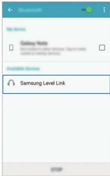 SAMSUNG EORG920A - Anderes Gerät Tippen Sie in der Liste Samsung Level Link an. - 1