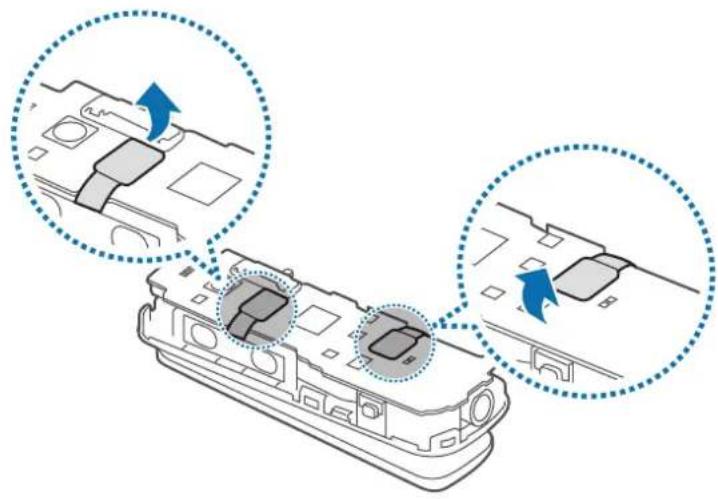 SAMSUNG EORG920B - De batterij verwijderen (niet-verwisselbaar type) - 3