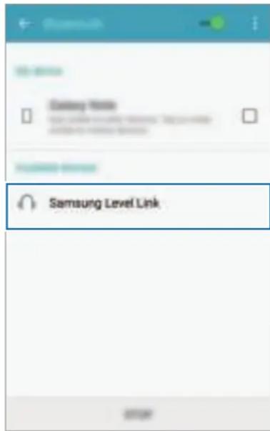 SAMSUNG EORG920B - Інший пристрій Виберіть у списку пристрій Samsung Level Link. - 1