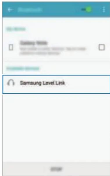 SAMSUNG EORG920B - Άλλτ συσκευή Πατήστε Samsung Level Link από τη λίστα. - 1