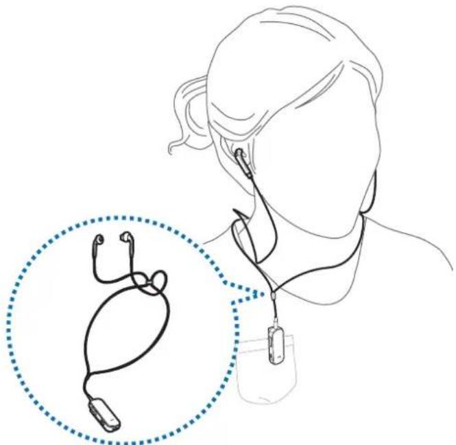 SAMSUNG EORG920B - Usando o dispositivo e fones de ouvido - 1