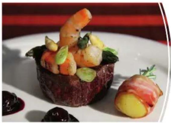 Outdoorchef 18.212.02 - BROCHETA SURF &amp; TURF CON GAMBONES Y LOMO DE CERDO - 1