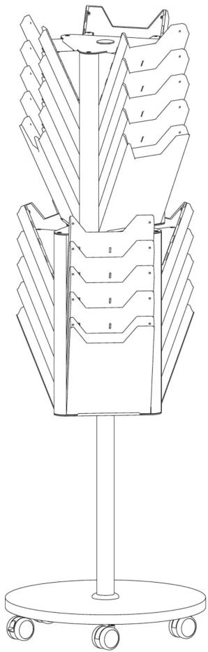 Durable COMBIBOXX stand A4 L - DURABLE - 1