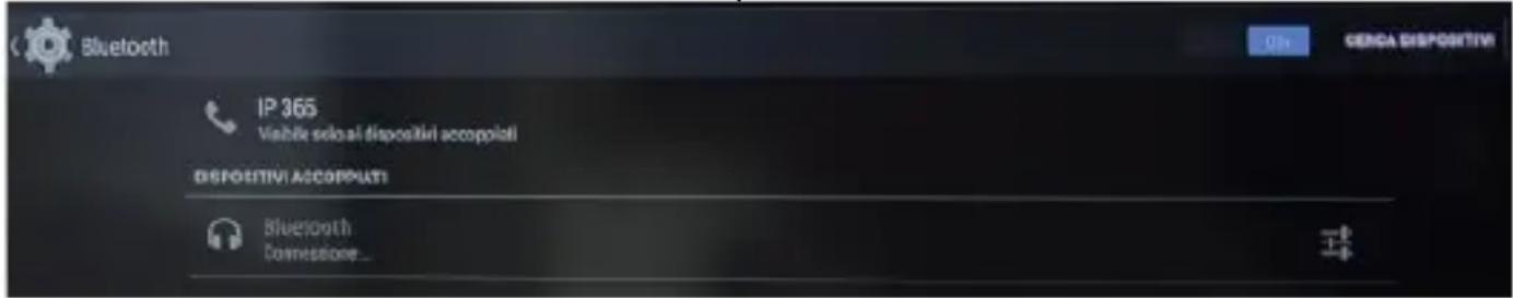 Trevi IP 365 - Activation du bluetooth: - 1