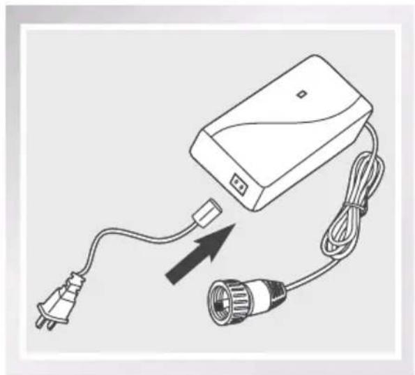ECOVACS W830 - Assemblage de l'adaptateur d'alimentation - 1