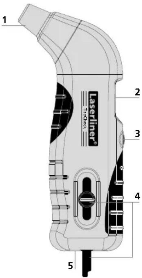 Laserliner TireCheck - Indicazioni di sicurezza - 1