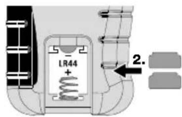 Laserliner TireCheck - Plaatsen van de batterijen - 2