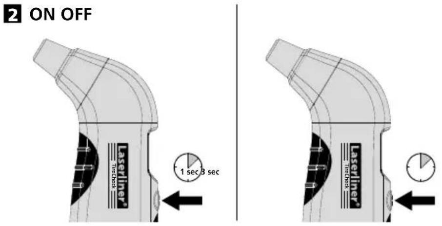 Laserliner TireCheck - Paristojen asettaminen - 3