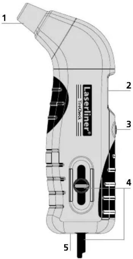 Laserliner TireCheck - Indicații de siguranta - 1
