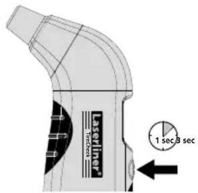 Laserliner TireCheck - Batterien einlagen - 3