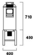 BARTSCHER A120186 - Dimensions d'encombrement - 3