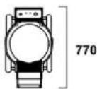 BARTSCHER A120186 - Dimensions d'encombrement - 9